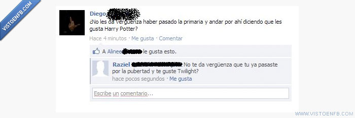 Harry Potter,Twilight
