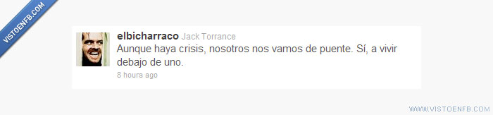 elbicharraco,debajo,crisis,puente