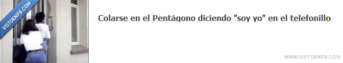 telefonillo,soy yo,Pentágono