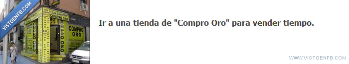 tiempo,página,facebook,compro oro