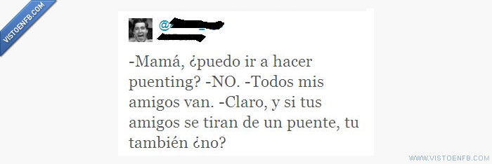 saltar,puenting,mamá,amigos