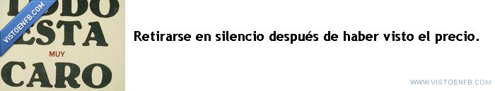 tienda,retirarse,objeto,caro