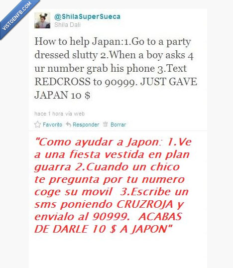 twitter,solidario,sms,japon