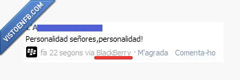 blackberry,personalidad