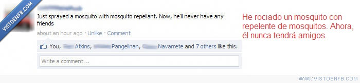 Mosquito,Forever alone,spray