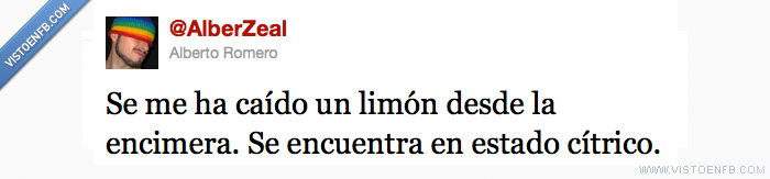 cítrico,limón,encimera,caerse,chistemalo,@AlberZeal