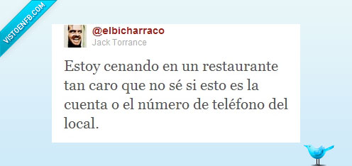 twitter,cuenta,telefono,restaurante,caro
