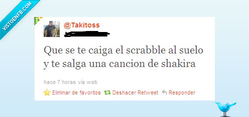cancion,scrabble,Shakira