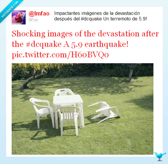 terremoto,desastre,silla