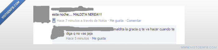 castigo,maldita nerea,facebook,conversaciones,concierto