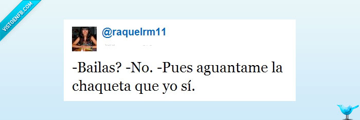 bailar,chaqueta,twitter