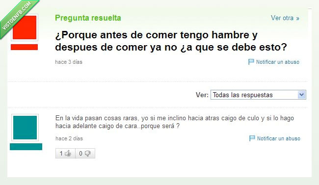 caer,cara,comer,cosas raras