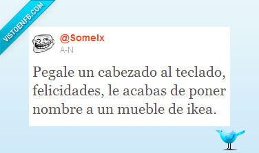 ikea,twitter,nombre,muebles,teclado,lechugas,cabezazo