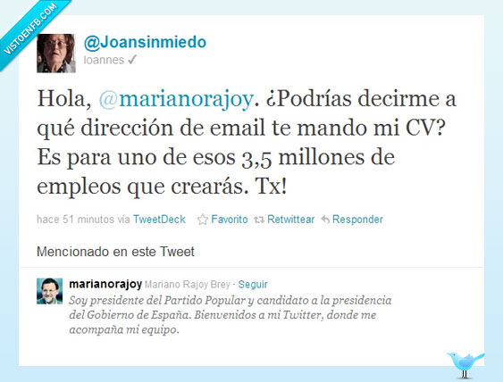 curriculum vitae,twitter,mariano rajoy,paro