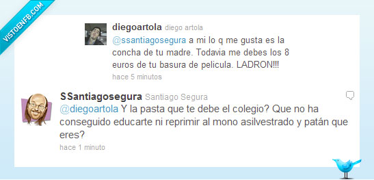 152778 - Santiago Segura también hace zascas en twitter