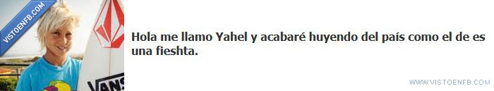 yahel,yael,colacao,fiesta