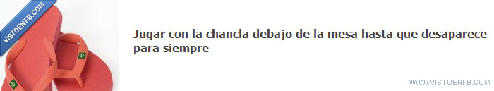 chanclas,mesa,desaparecer,grupo