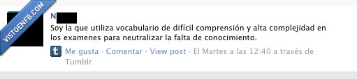 exámenes,vocabulario,comprensión,complejidad