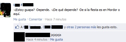 Mordor,estoy guapa,guapa,estado