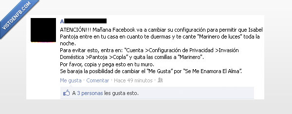 Pantoja,Facebook,Estado,Me Gusta