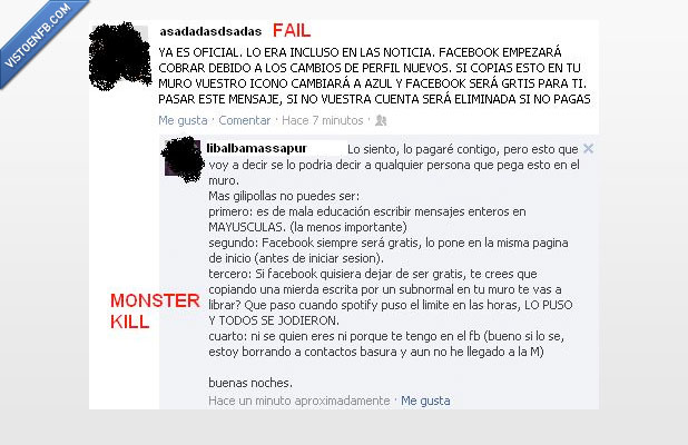 de pago,Facebook,gente,tonta,win,fail