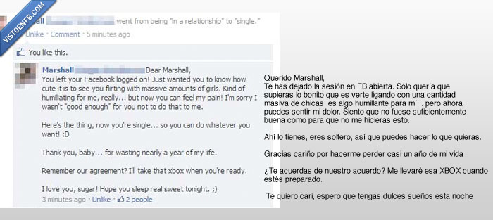 infidelidad,novia,ex,relación