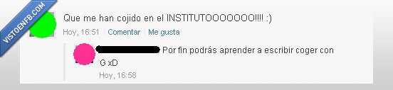 instituto,coger,verbo