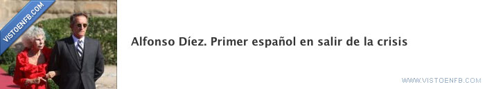 Alfonso Diez,primer,español,crisis