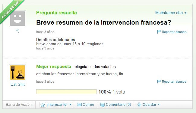 resumen,intervención,francesa