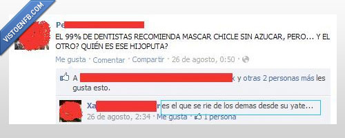 dentista,chiste,chicle,azucar