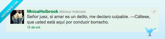 borracho,twitter,conducir,delito,Amor