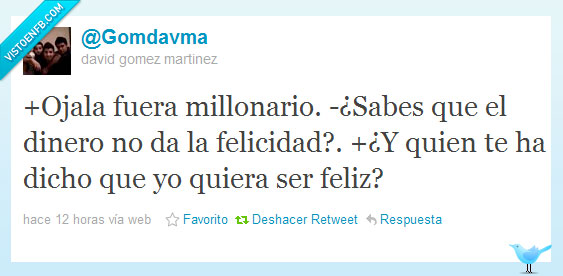 Twitter,millonario,felicidad