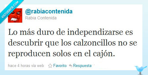 independizarse,calzoncillos,dura realidad