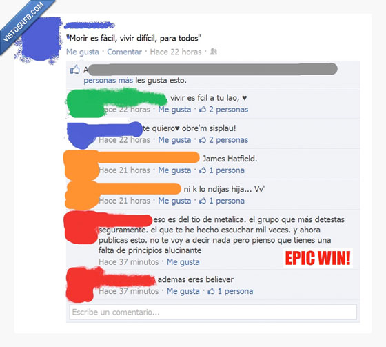 epic win,zasca,bieliever,metallica