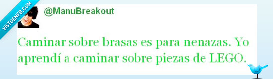 Twitter,caminar,brasas,lego
