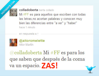 lista,berta collado,ortografía