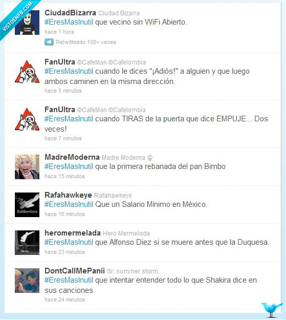 #eresmasinutil,inútil