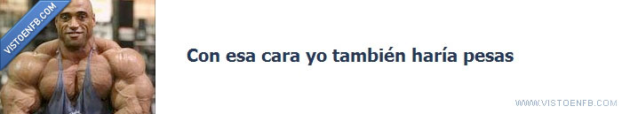 cachas,gimnasio,culturismo,cara,pesas