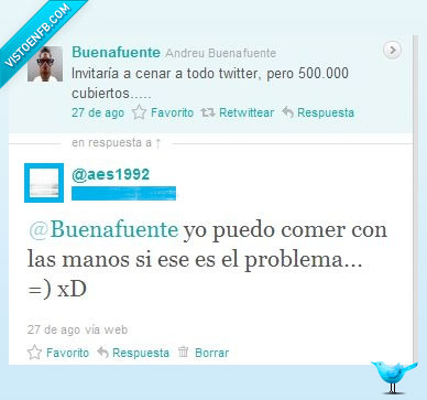 buenafuente,comida,gratis,cubiertos