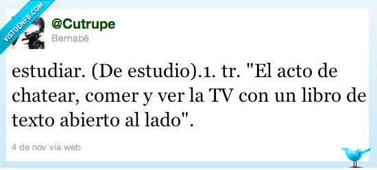 Estudio,cutrupe,twitter,rae,tv,internet,libro