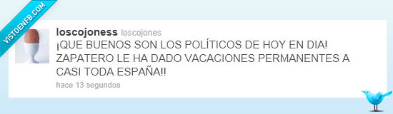 permanentes,vacaciones,paro,políticos