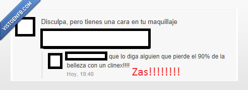 zasca,kleenex,maquillaje,cara