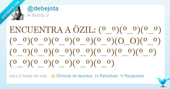 ozil,busca,twitter