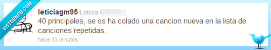 40 principales,pesados,siempre lo mismo,cancion,reggaeton