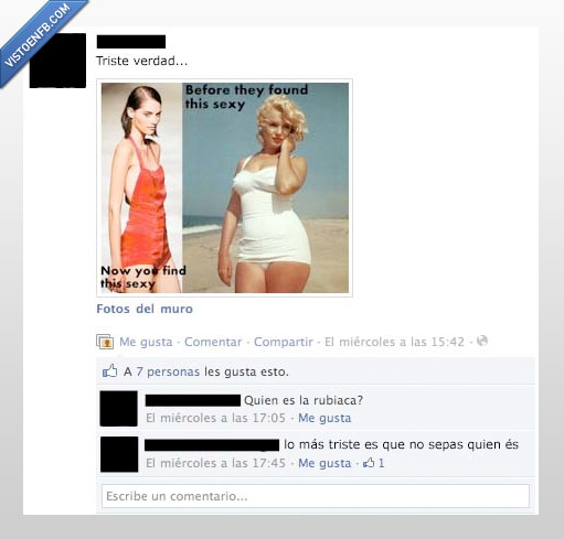 marilyn monroe,rubiaca,ignorancia,Marylin Monroe