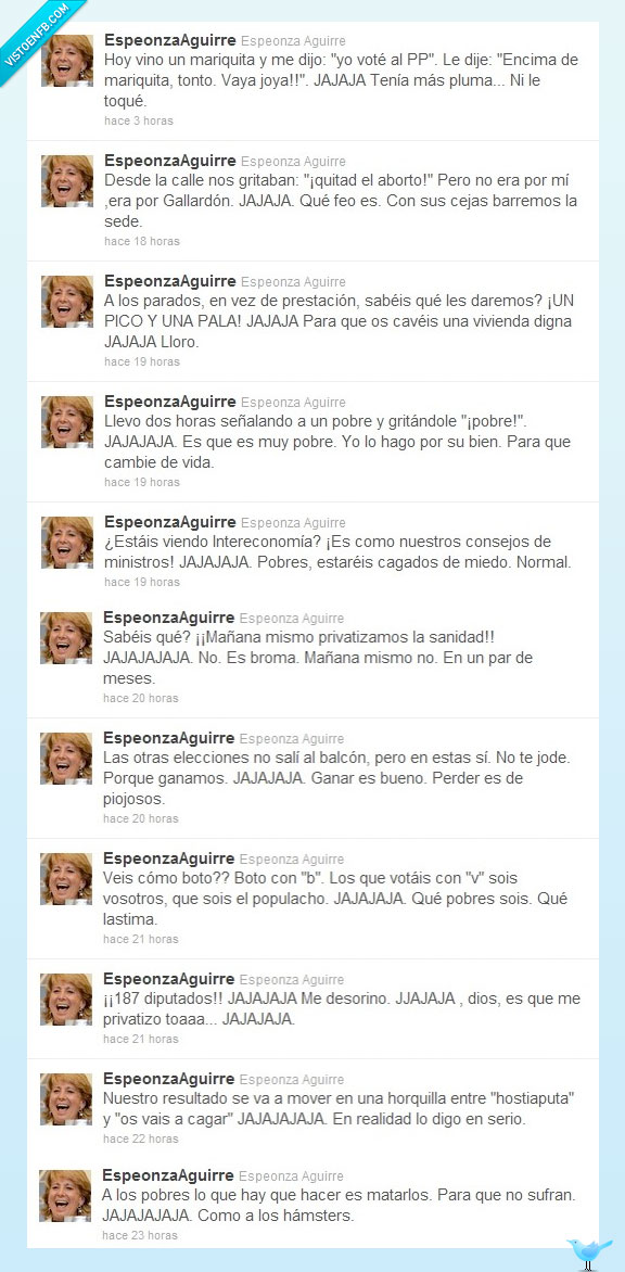 Votaciones,Esperanza Aguirre,PP