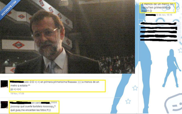 Rajoy,tuenti,elecciones,20N,política,famosos