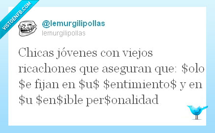 personalidad,Jóvenes,ricachones,dinero,sentimientos