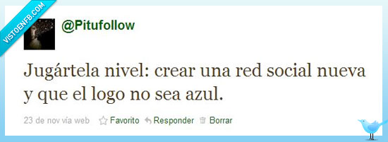 azul,logo,red social,arriesgar