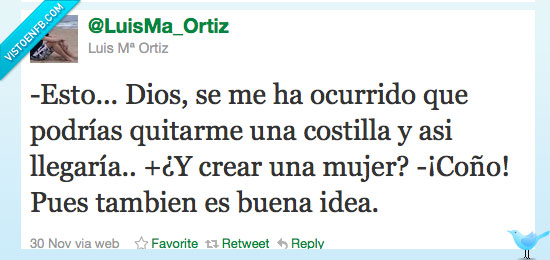 180776 - La creación de la mujer por @LuisMa_Ortiz